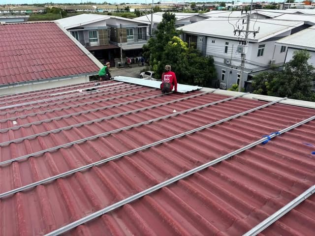 ผลงานซ่อมหลังคา 12