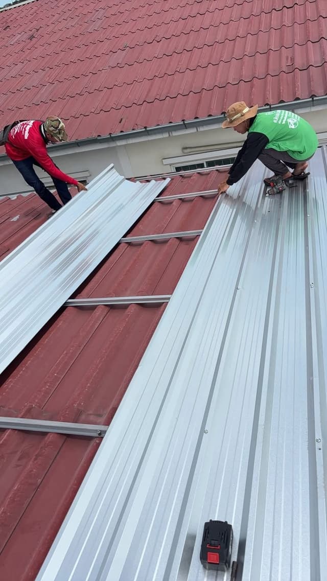 ผลงานซ่อมหลังคา 20