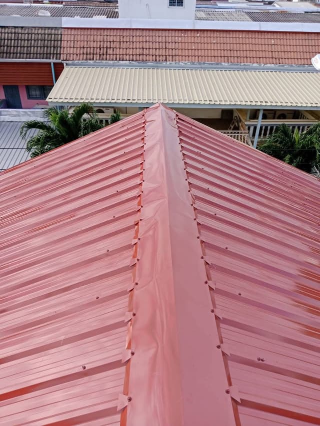 ผลงานซ่อมหลังคา 4