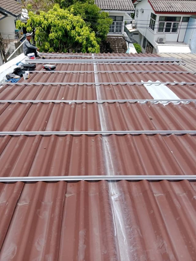 ผลงานซ่อมหลังคา 8